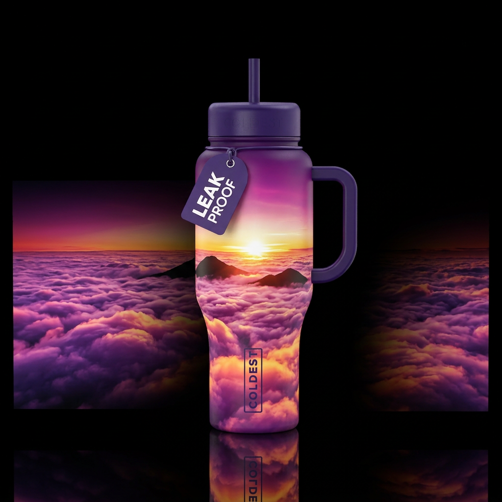 Summit Sunrise water bottle design