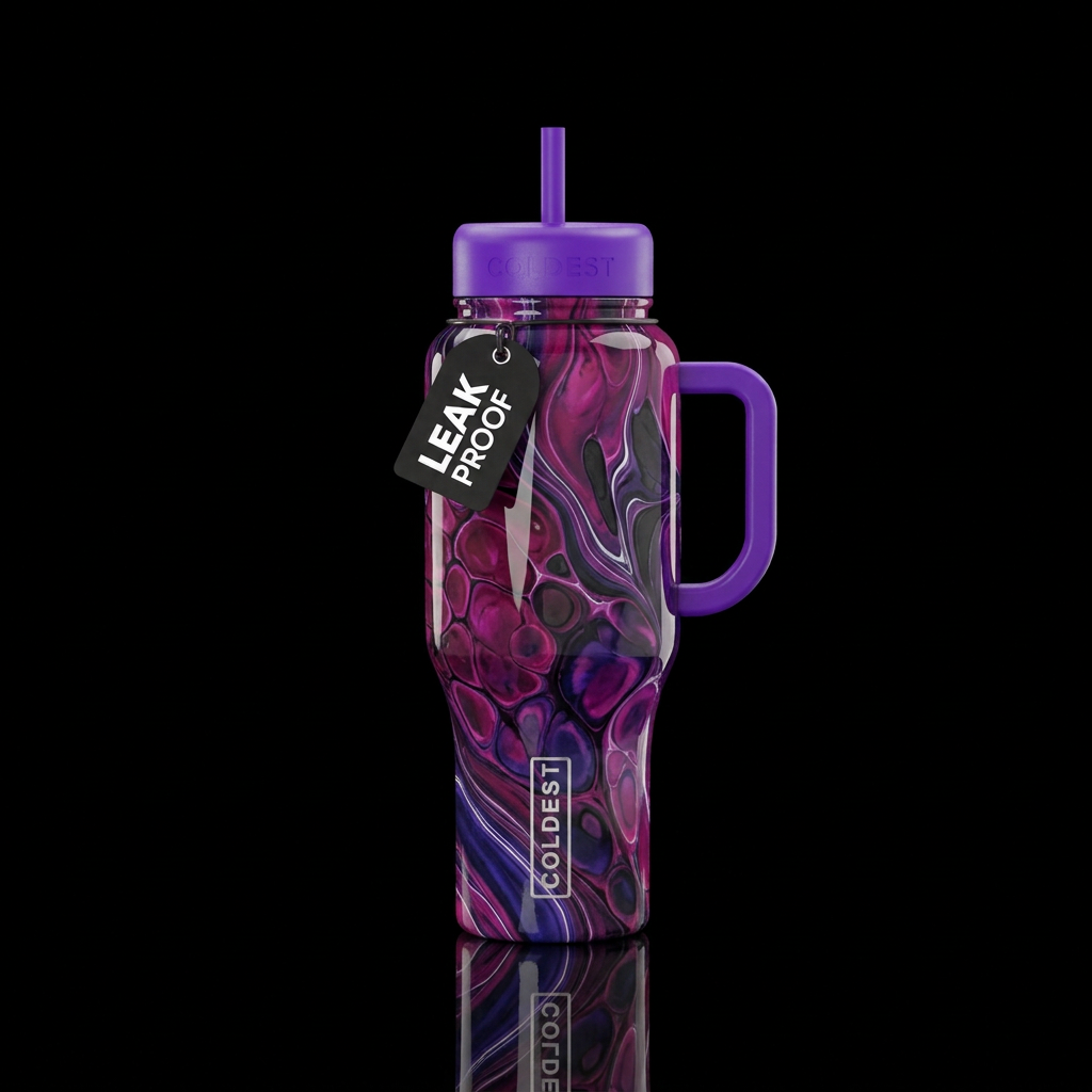 Nightshade water bottle design
