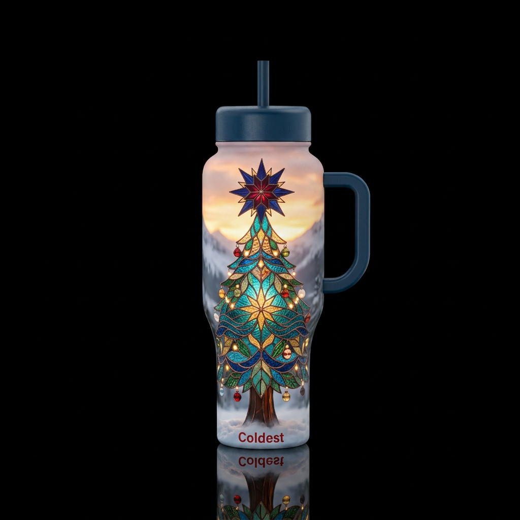 Winter Jewel water bottle design