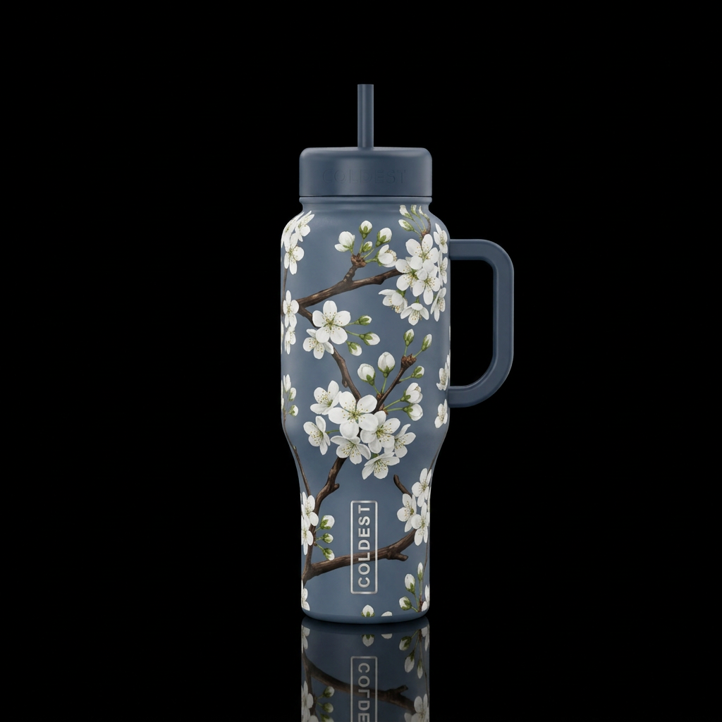 Bradford Bloom water bottle design