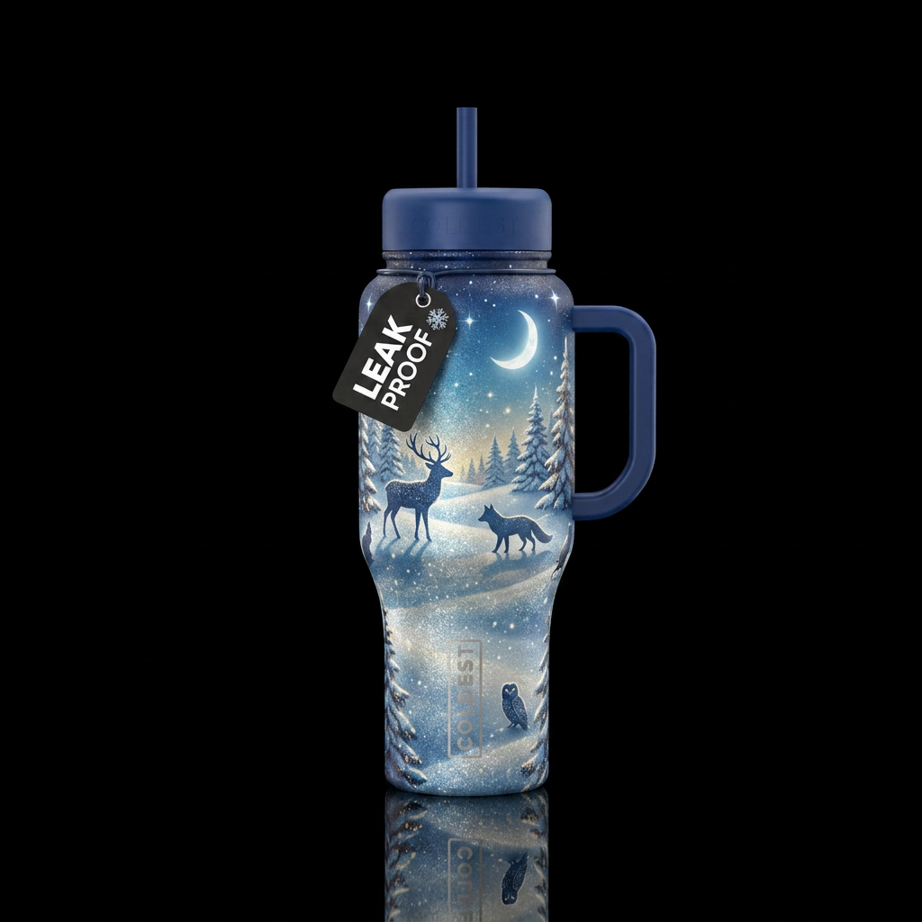Winter wonders: water bottle design