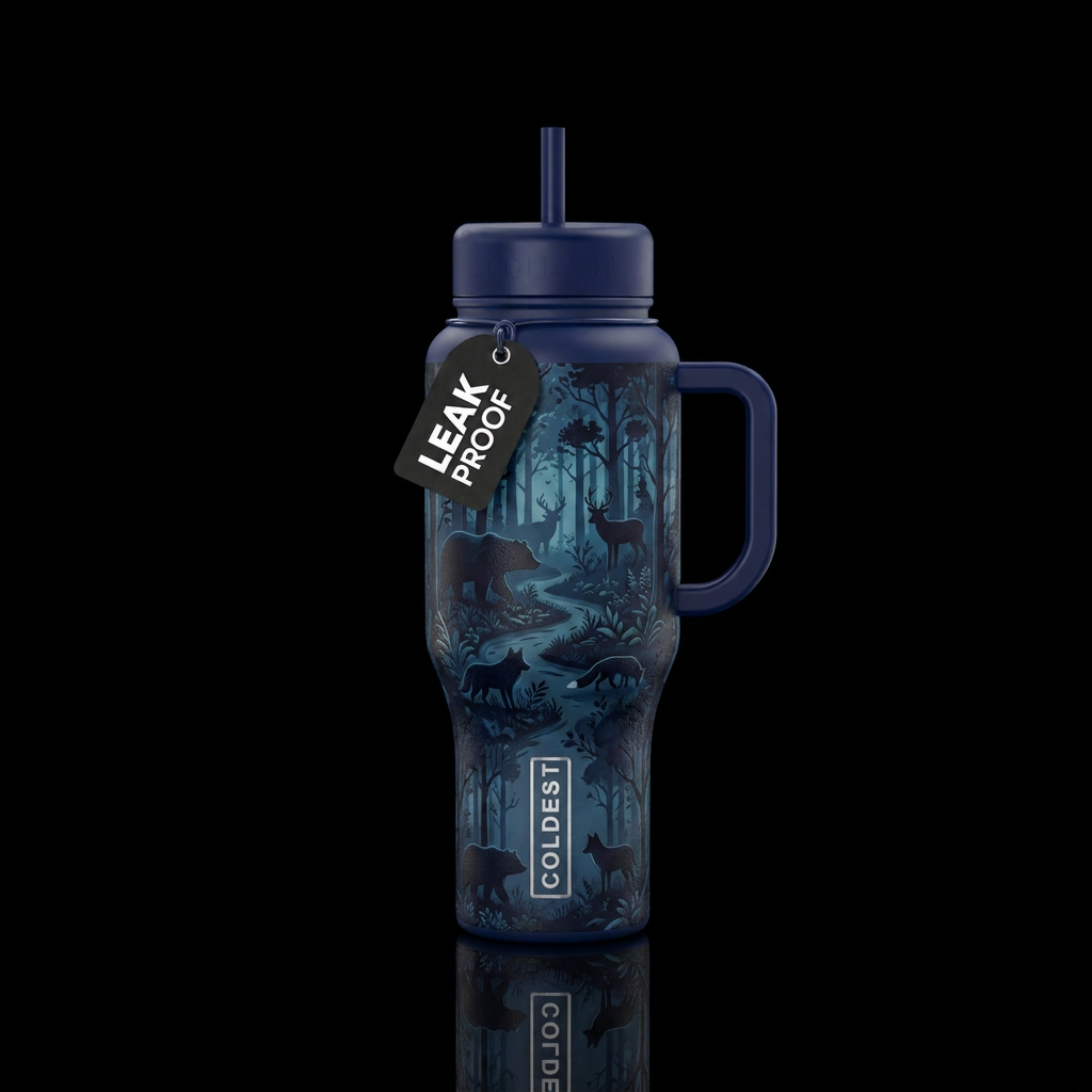 Critters water bottle design