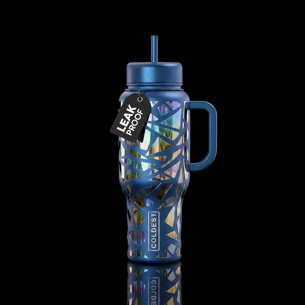 Pieces water bottle design