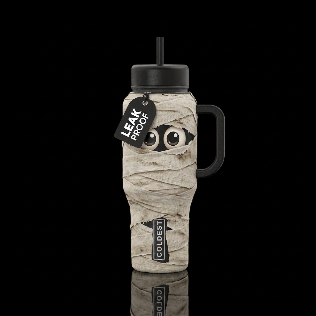 Another mummy water bottle design