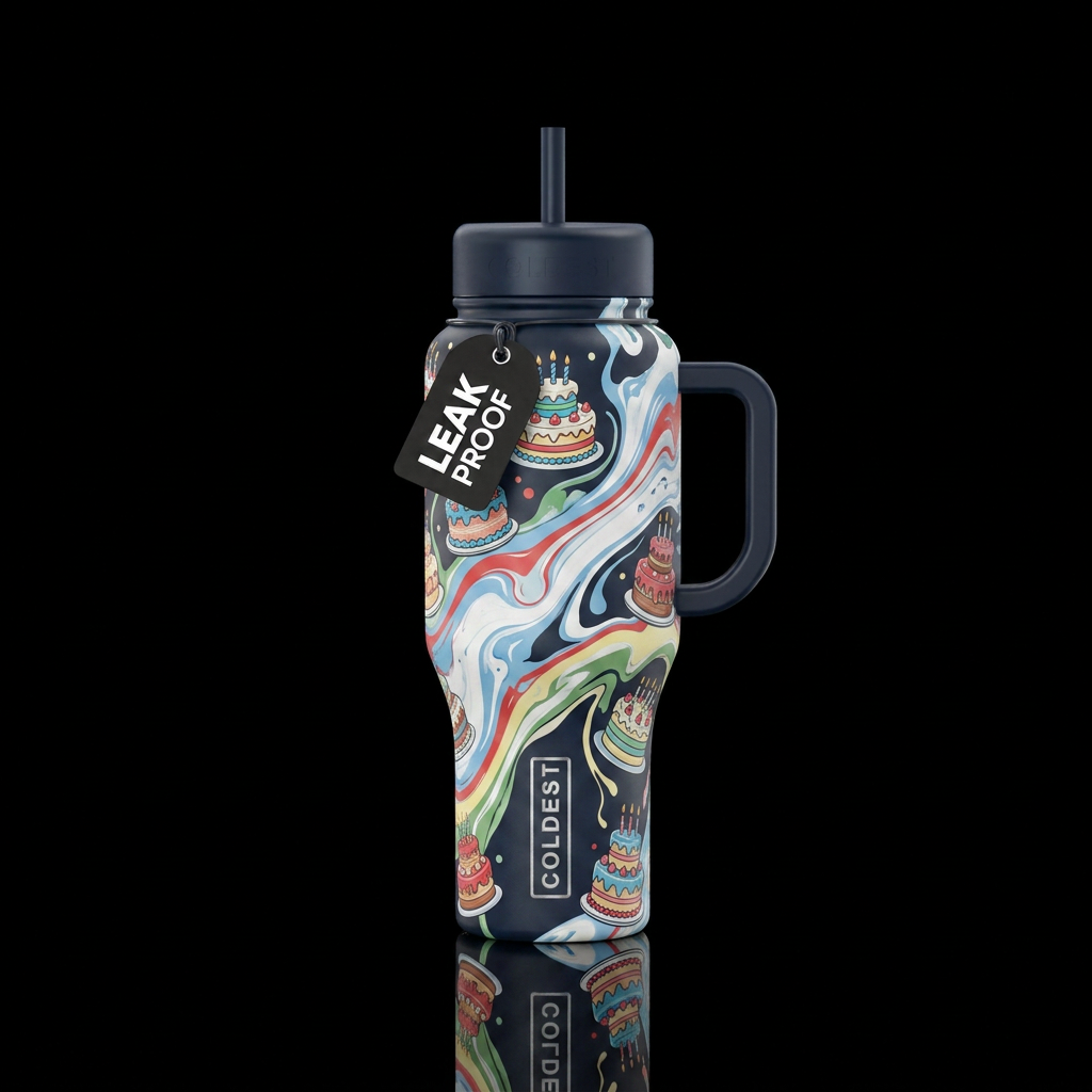 Make a wish water bottle design