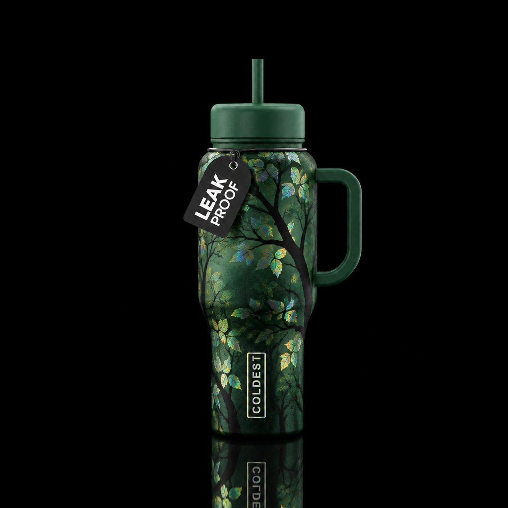 Night water bottle design