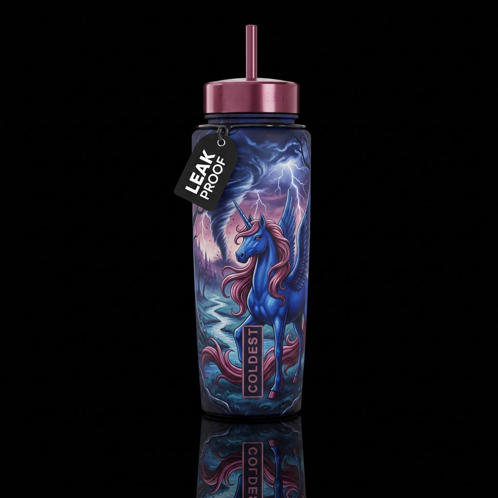 Raging Storm water bottle design