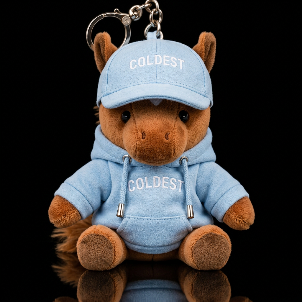 Chestnut Quarter horse water bottle design