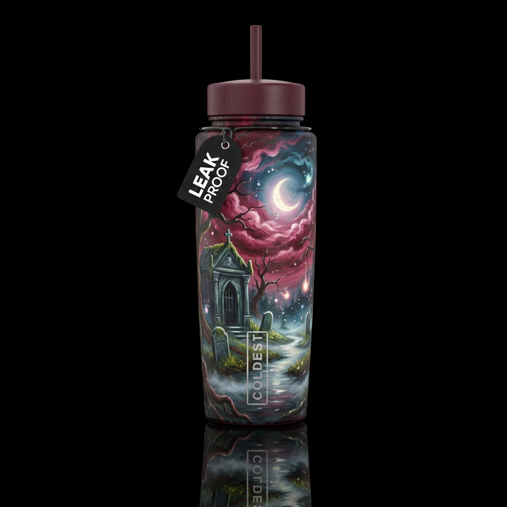 Mausoleum of Times water bottle design