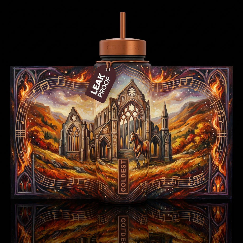 Wondrous Adventure water bottle design