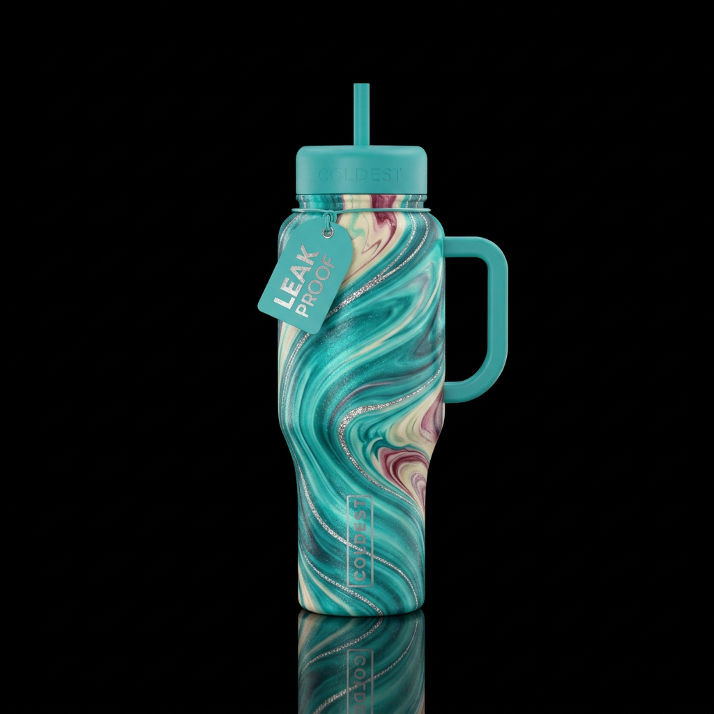 River Flow water bottle design