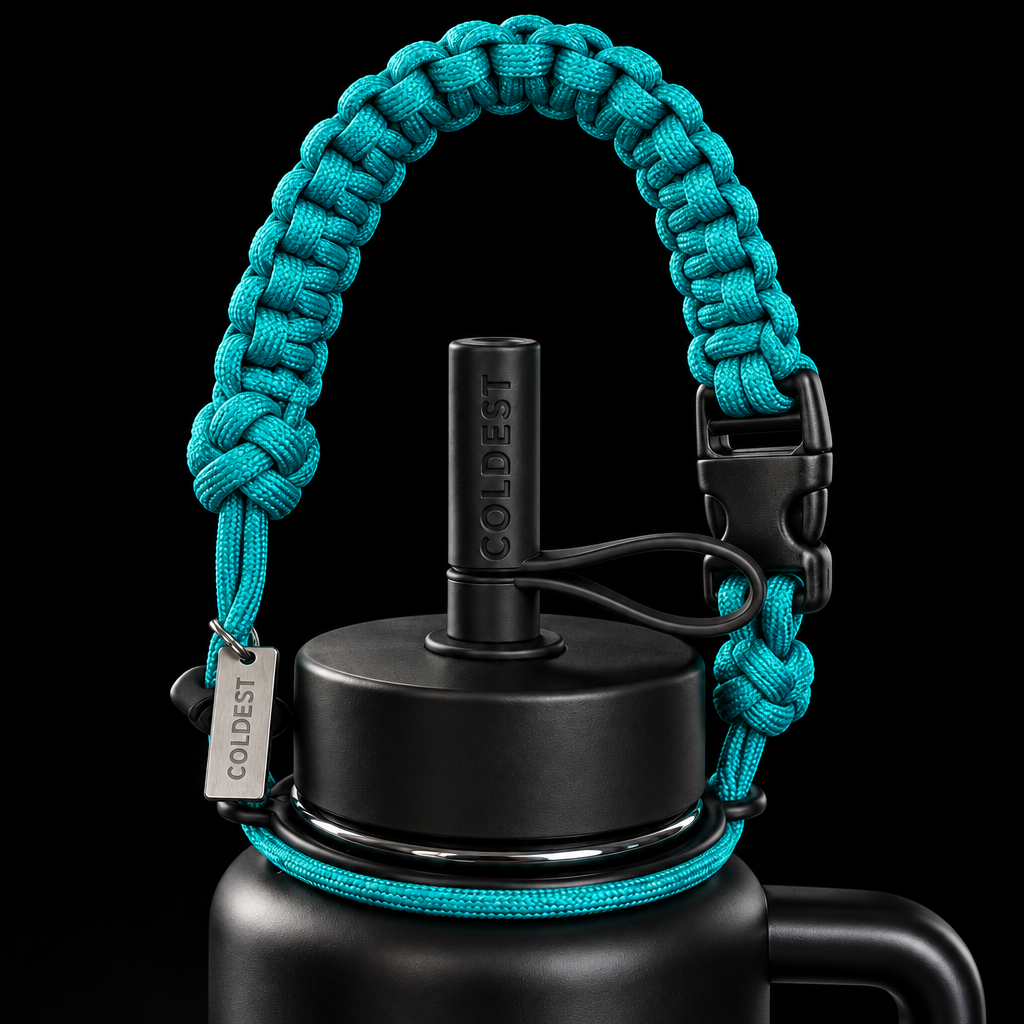 Teal-tastic water bottle design