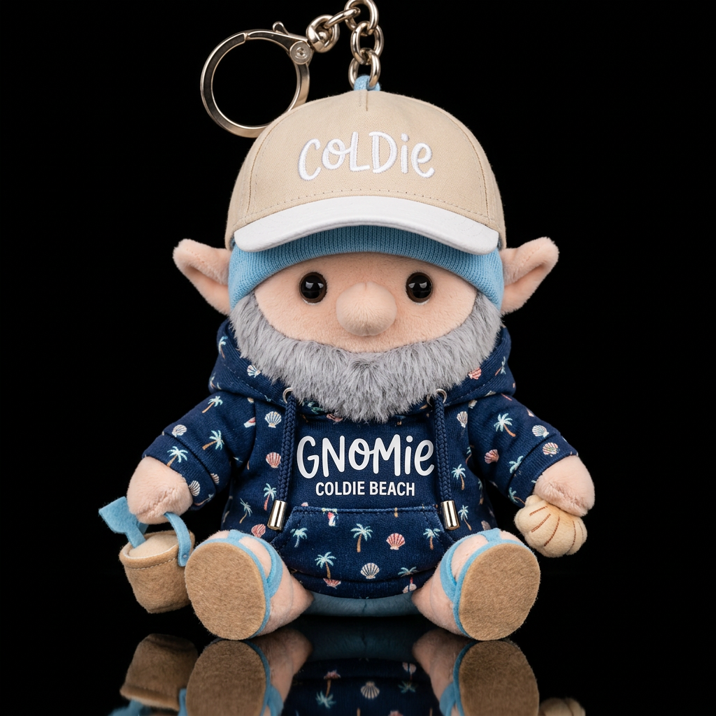 Beach Gnome water bottle design