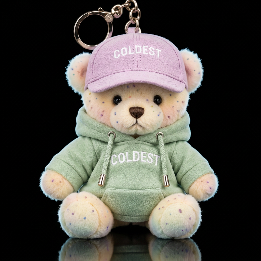 Easter egg bear water bottle design