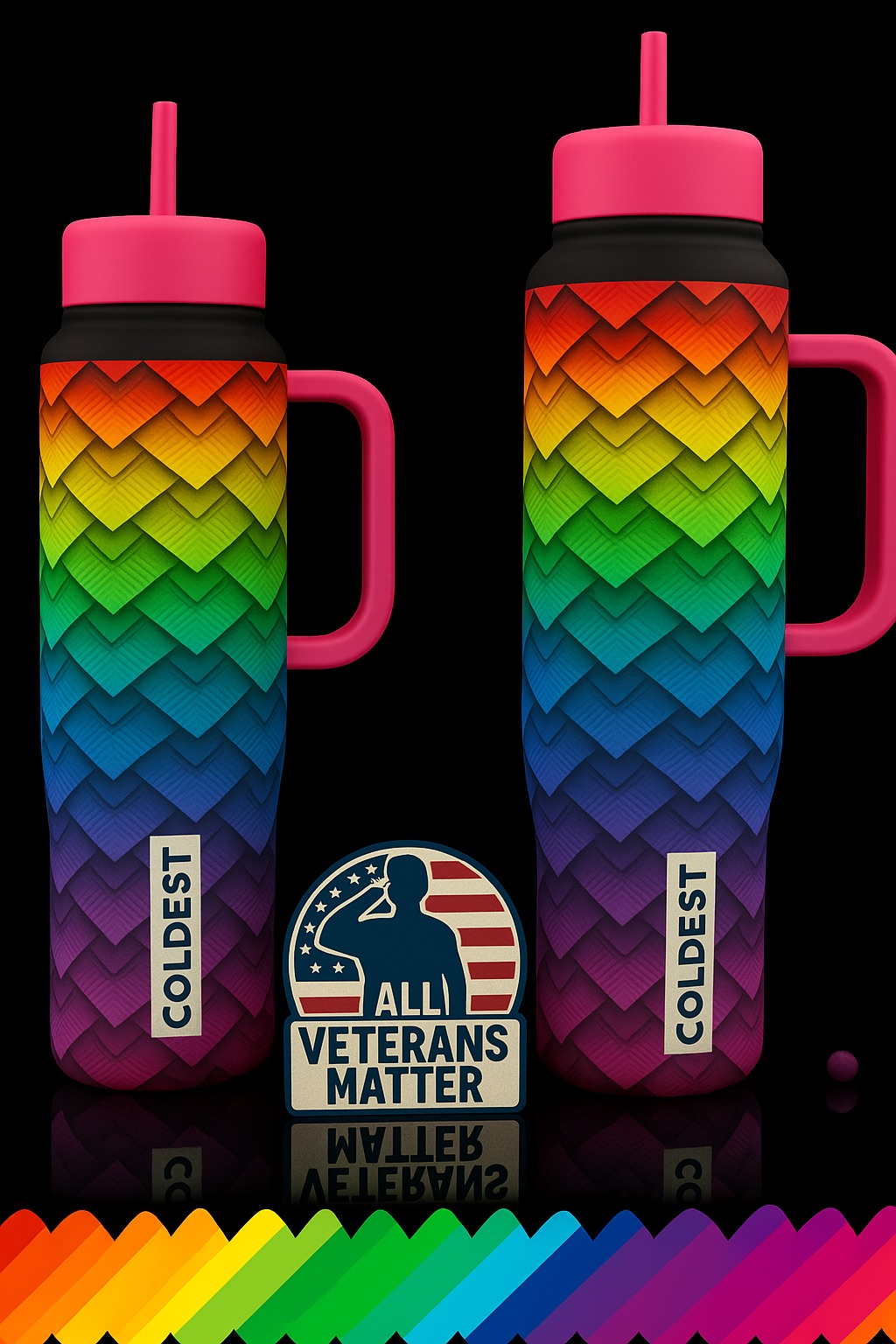 rainbow dragon 1 water bottle design