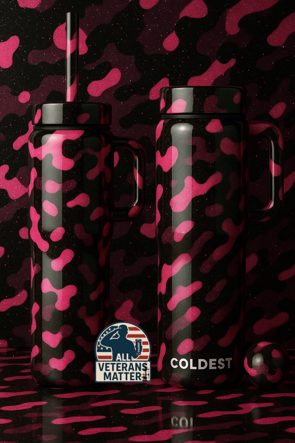 mine 20 water bottle design