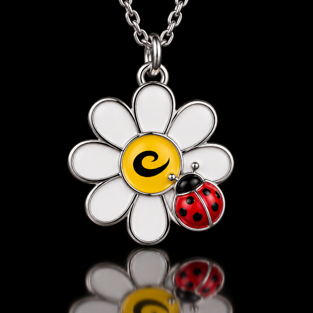 Daisy Bug water bottle design