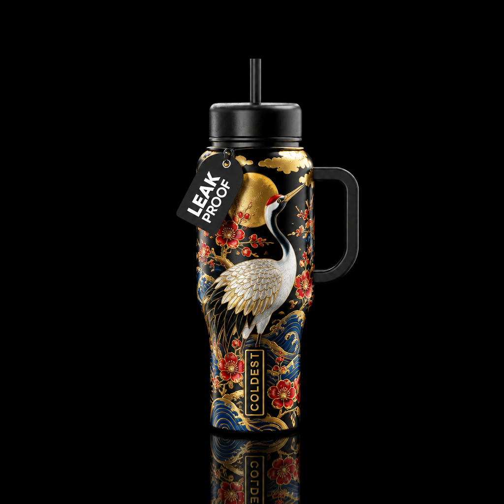 Crane water bottle design