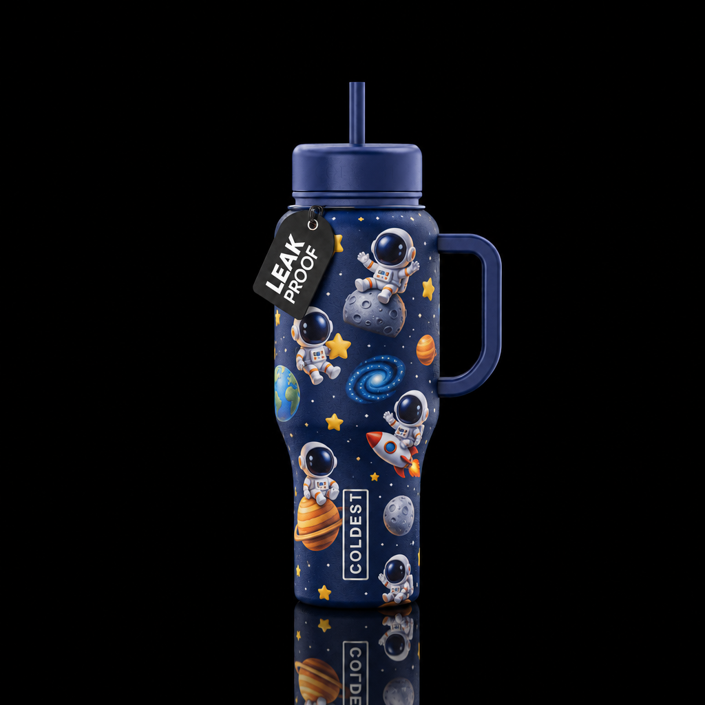 Drift away water bottle design