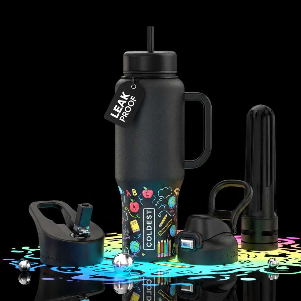 Teacher water bottle design