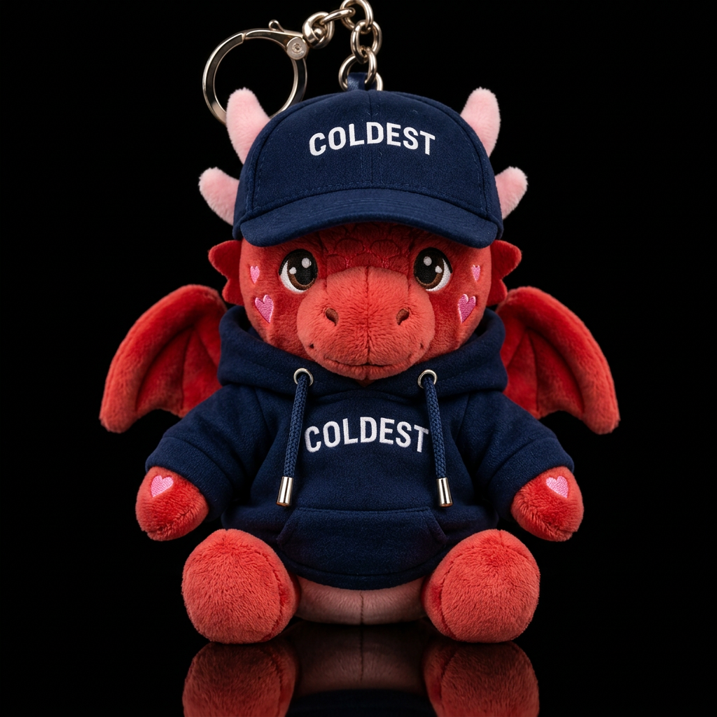 Loving dragon water bottle design