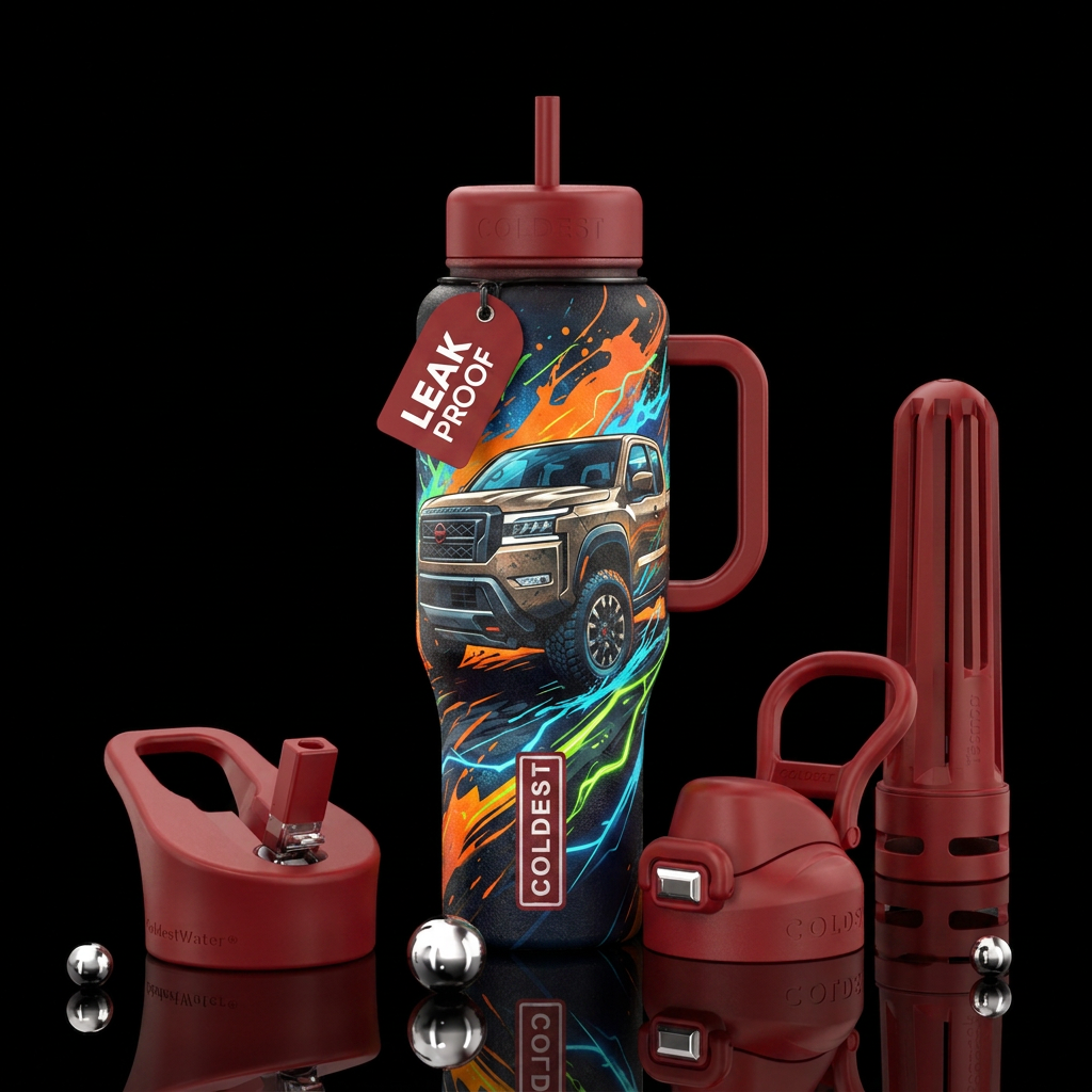 Nissan truck water bottle design