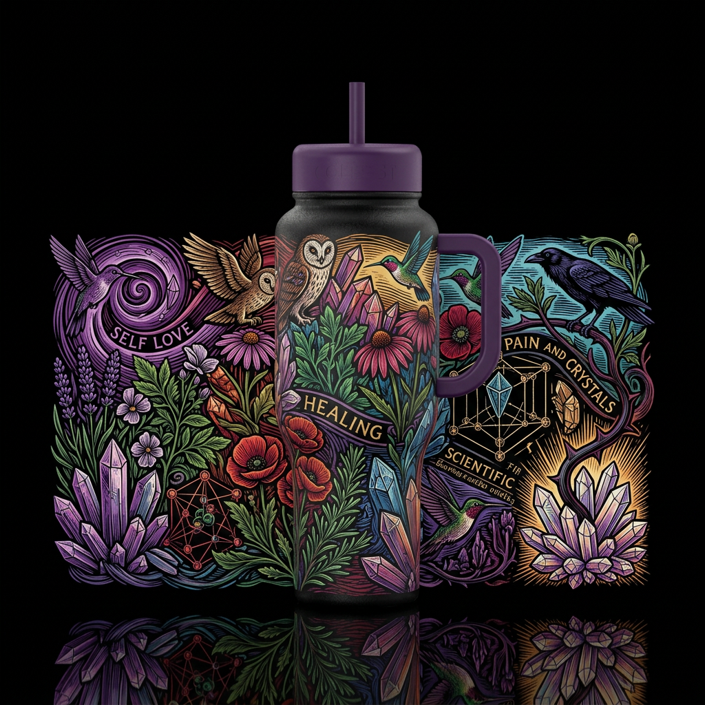 Self Healing water bottle design