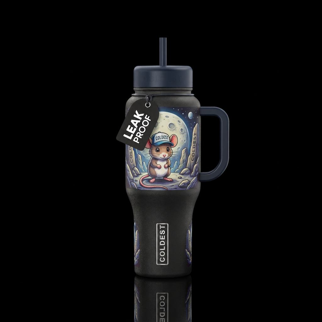 mars mouse water bottle design