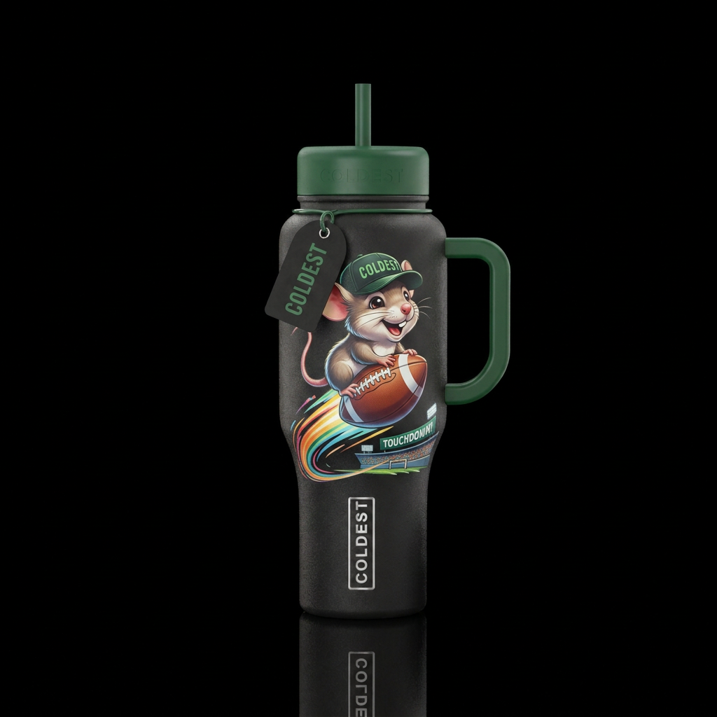 touchdown water bottle design