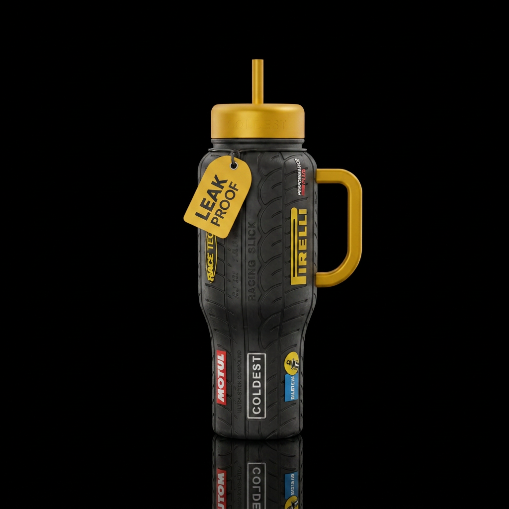 Race Day water bottle design