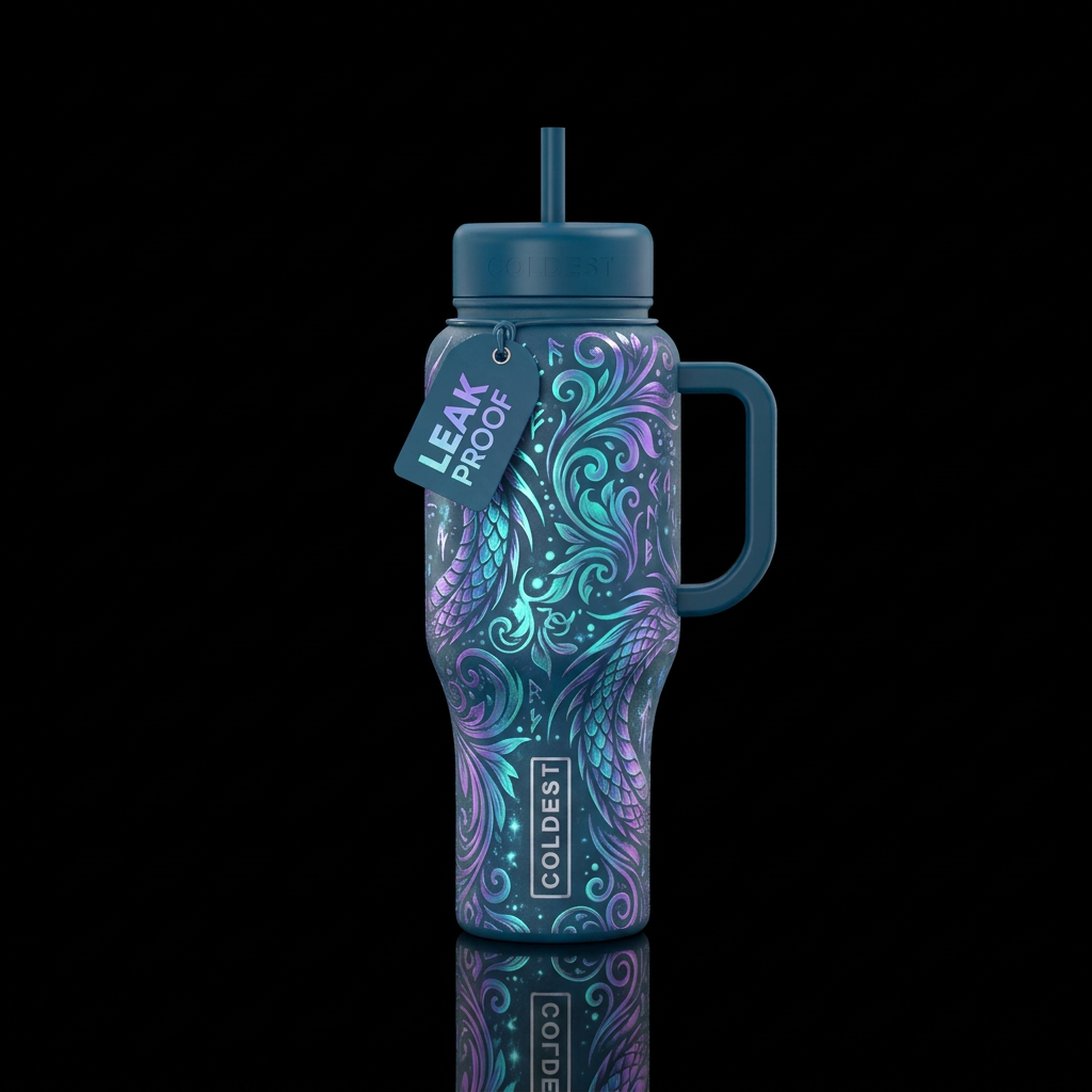 Hidden Dreams water bottle design