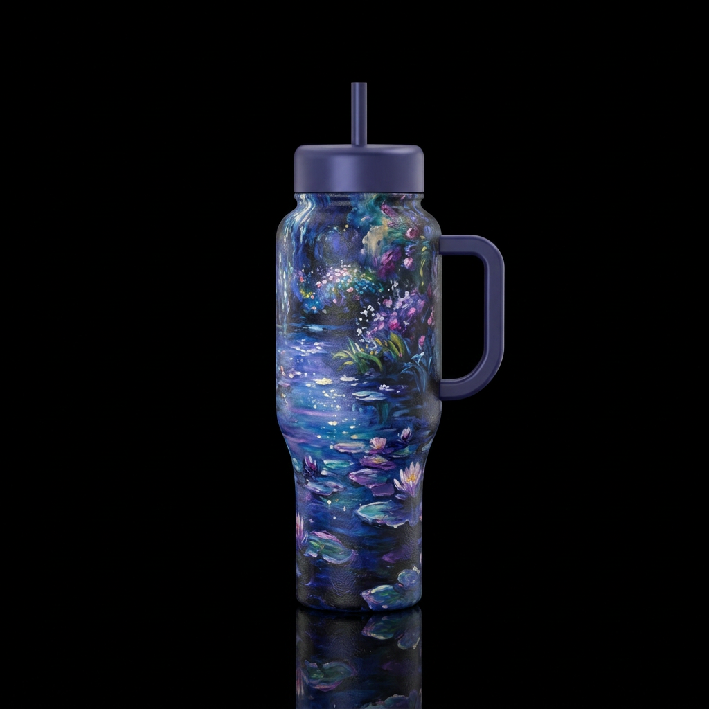 Dark Nights water bottle design