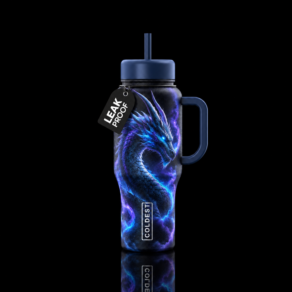 Sapphire Dreams water bottle design
