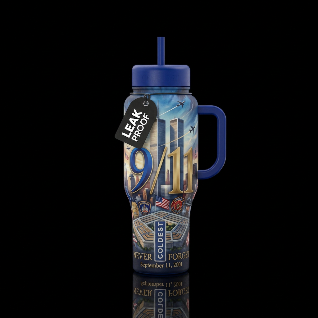 9/11 water bottle design