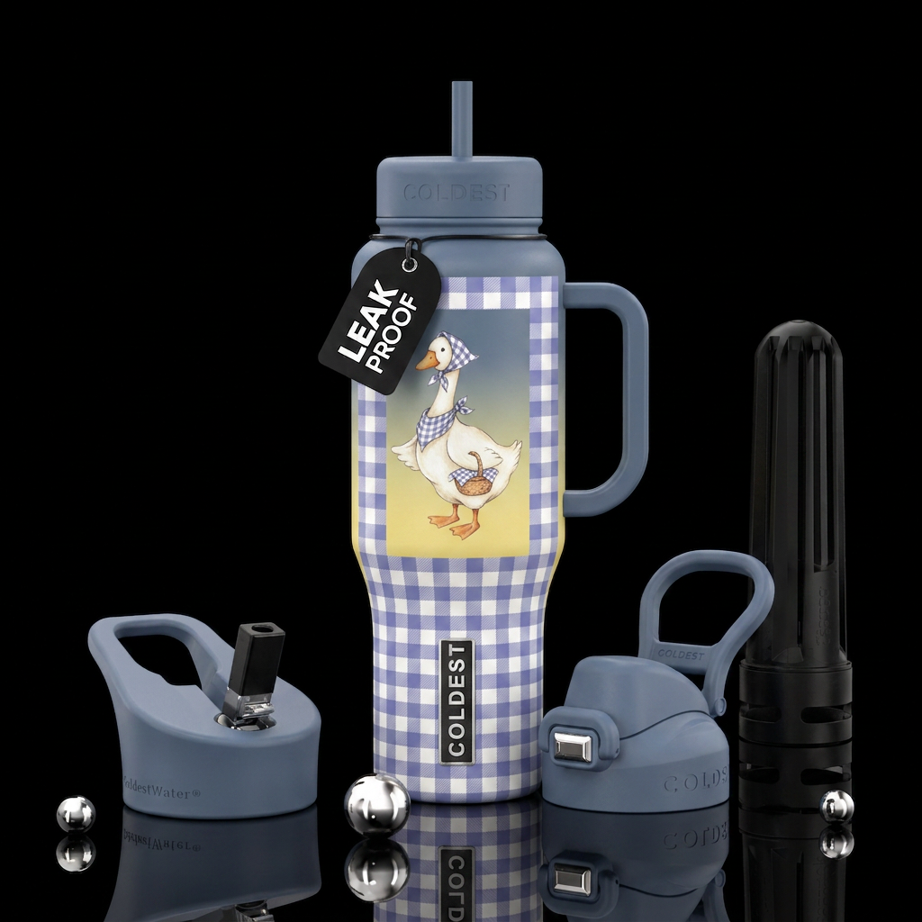 Mother Goose water bottle design