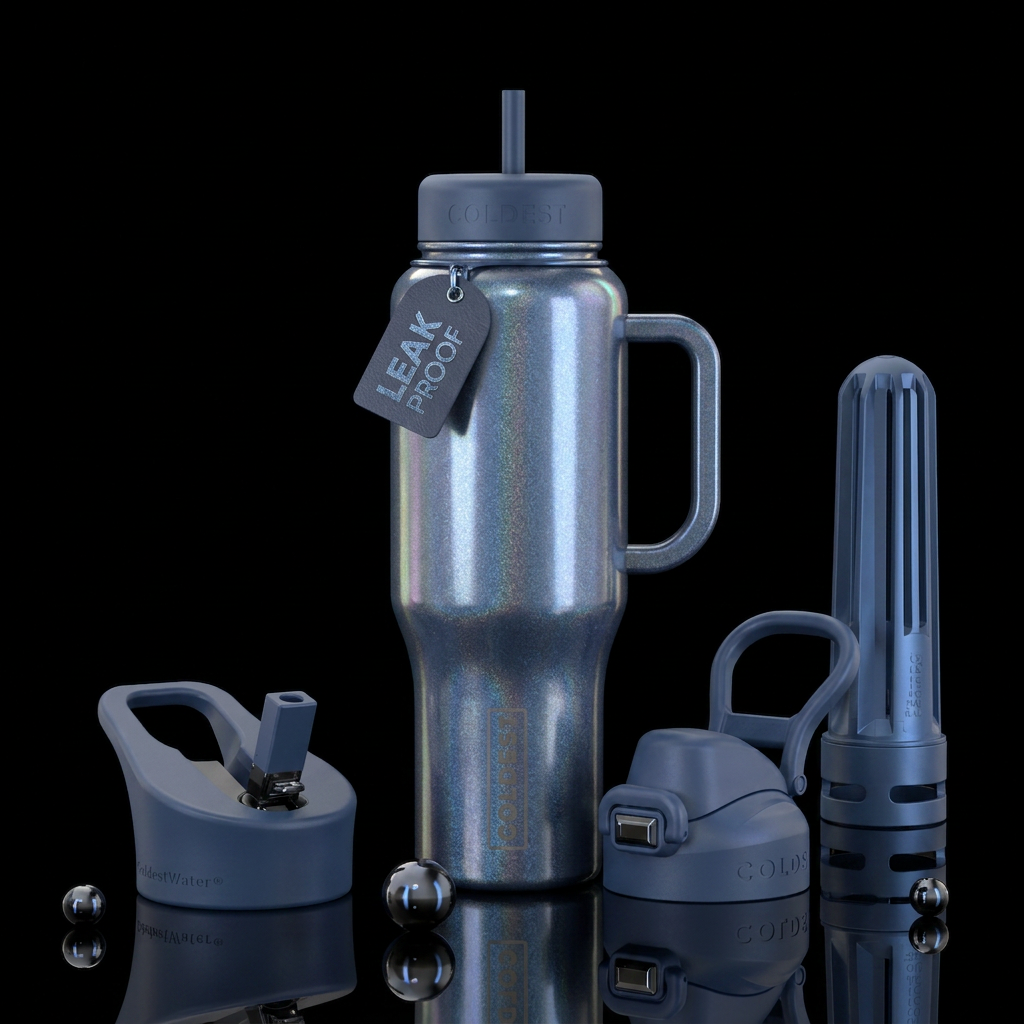 Moonlight Slate water bottle design