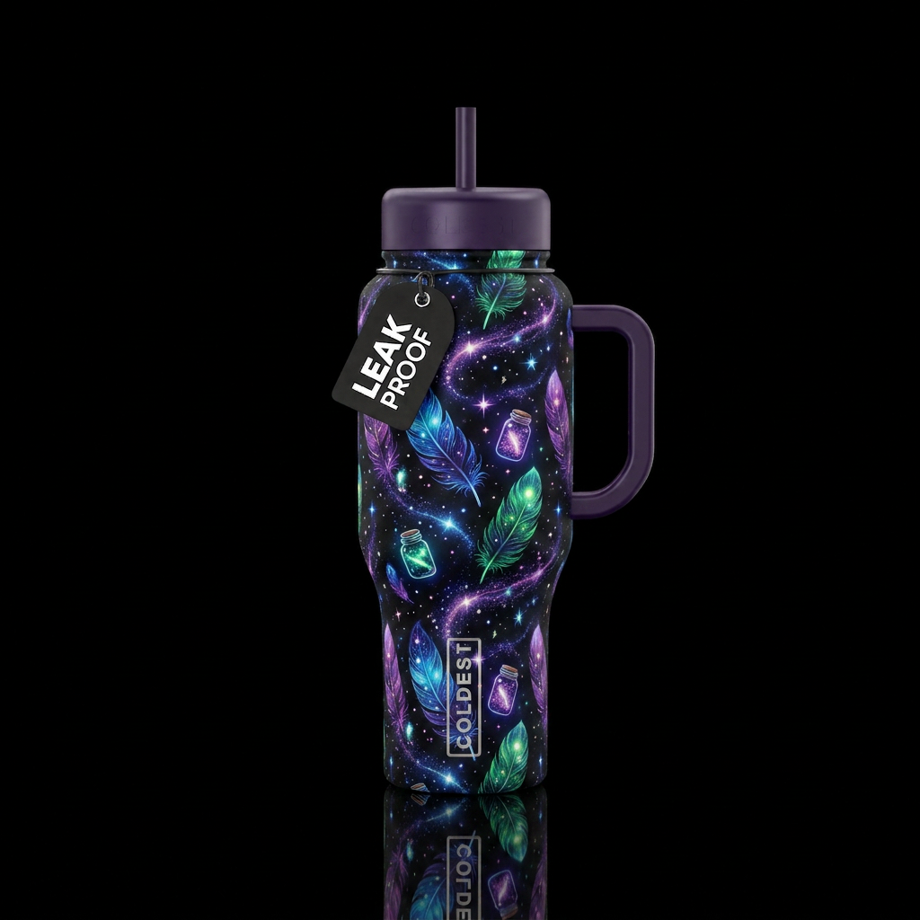 Magic in the Air water bottle design