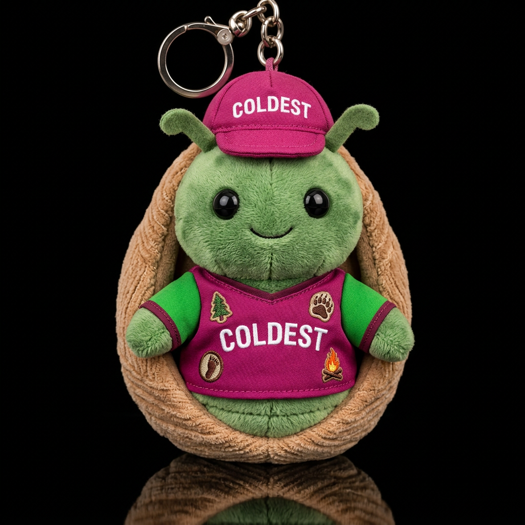 Caterpillar cocoon water bottle design