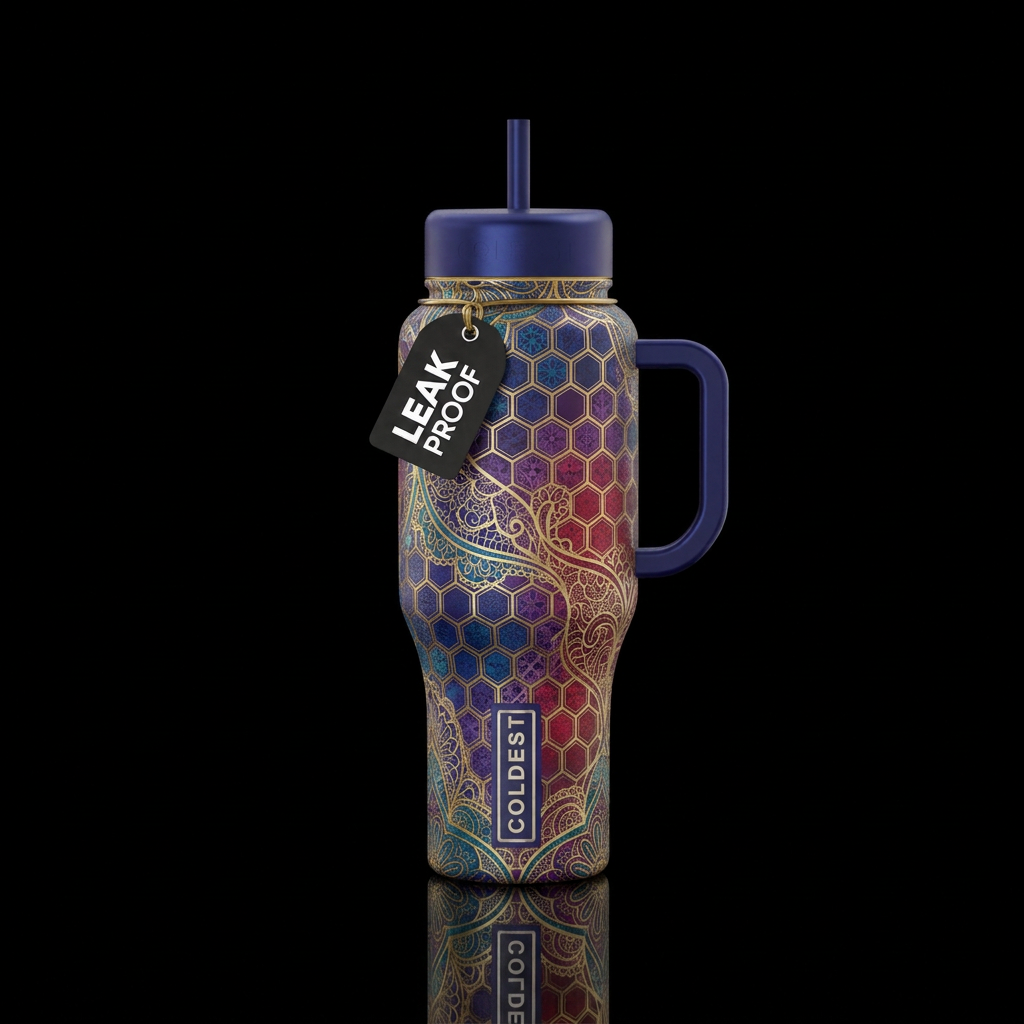 Sweet Honeycomb water bottle design