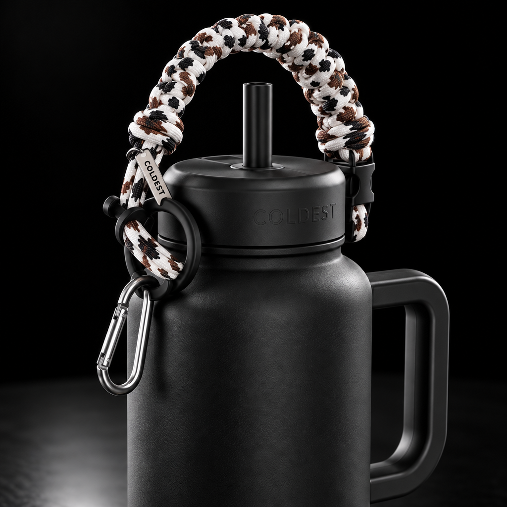 Moooo-ve over handle! water bottle design