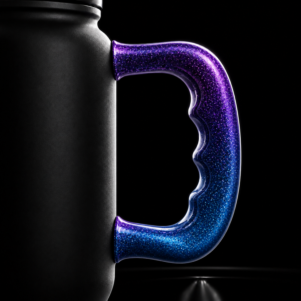Aura night water bottle design