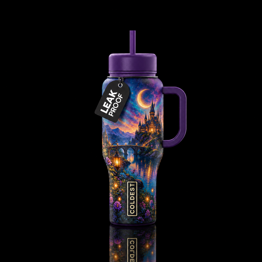 Dreamy Stay water bottle design