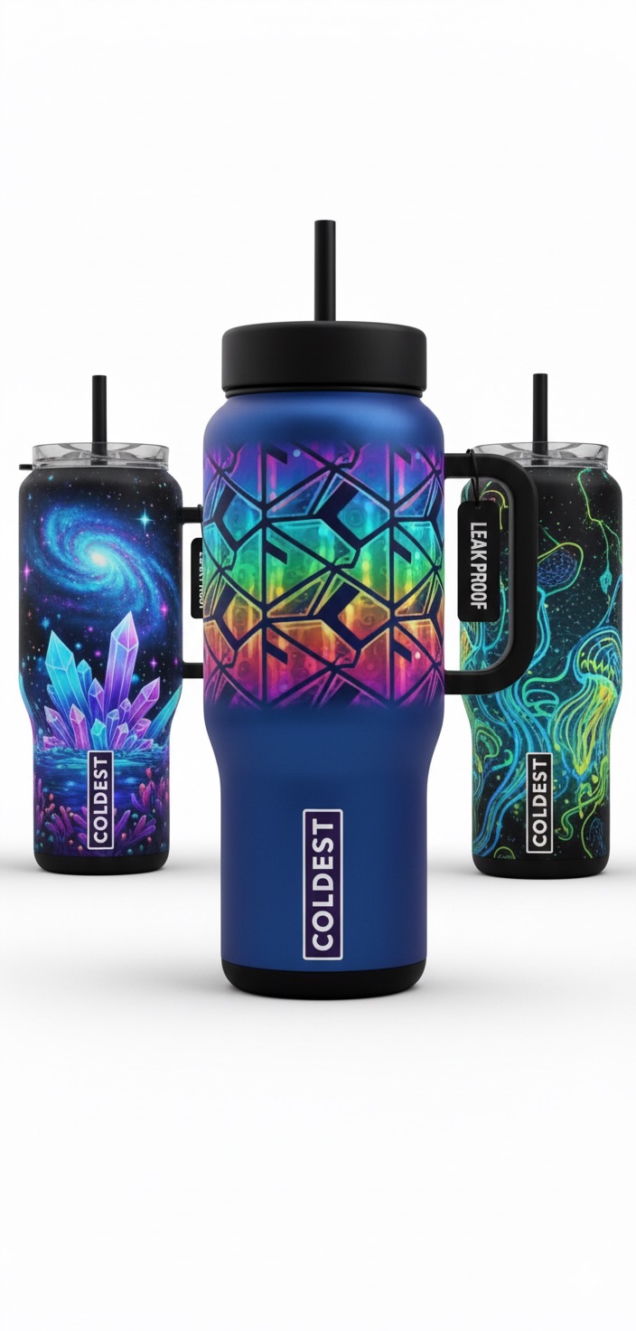 Hallucination 2 water bottle design
