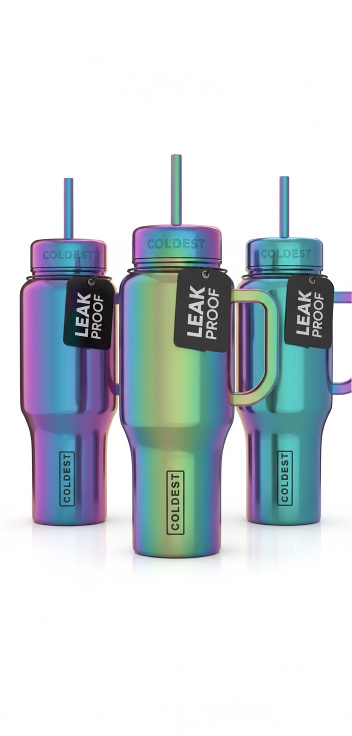 Chrome 2 water bottle design
