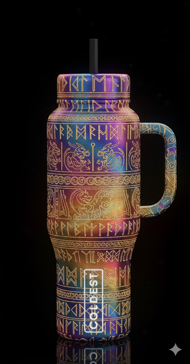 Anodized 1 water bottle design