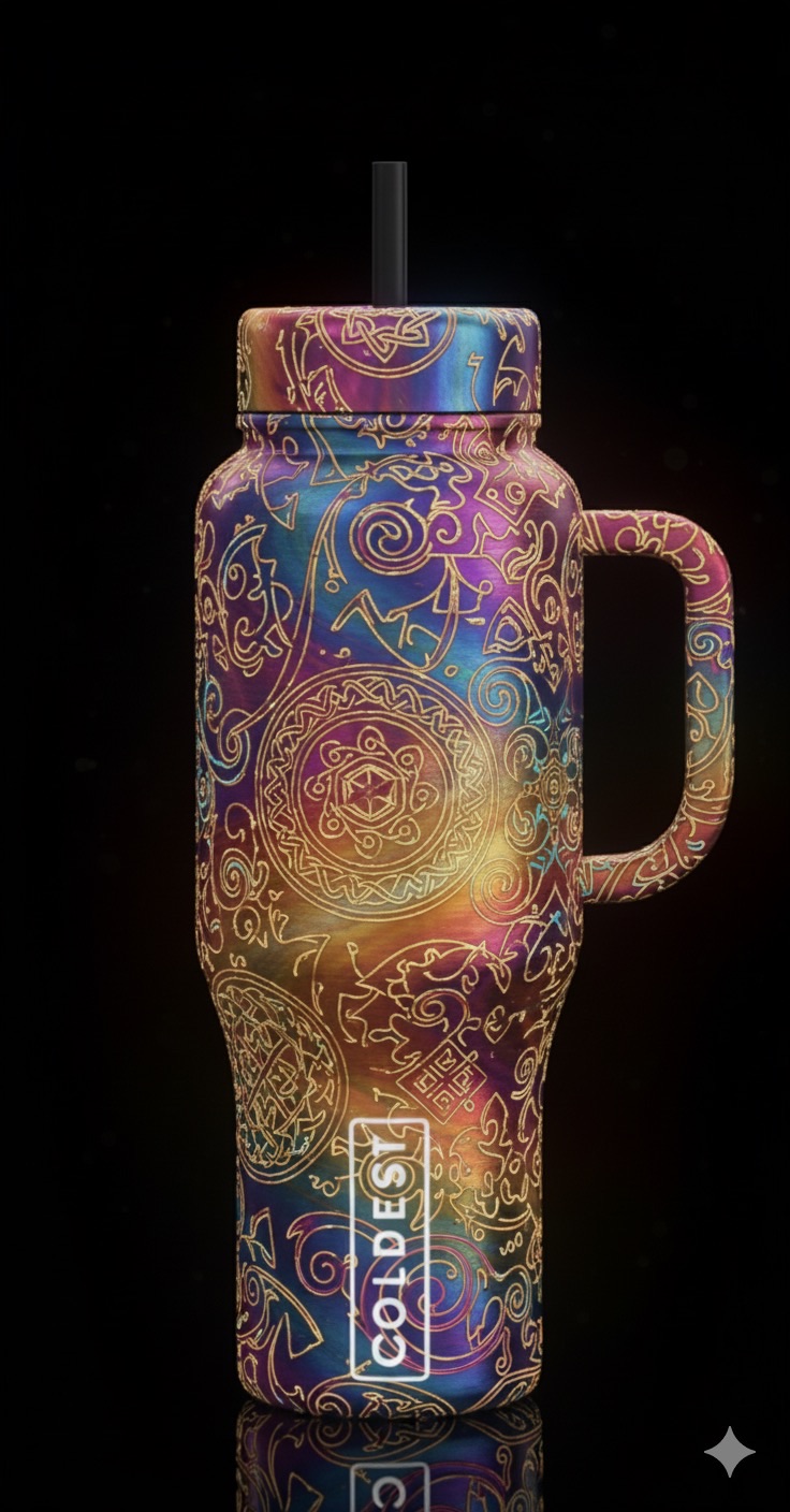 Anodized 2 water bottle design