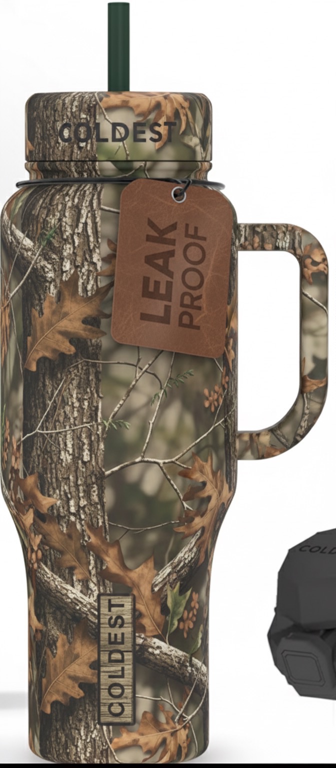 Oak water bottle design