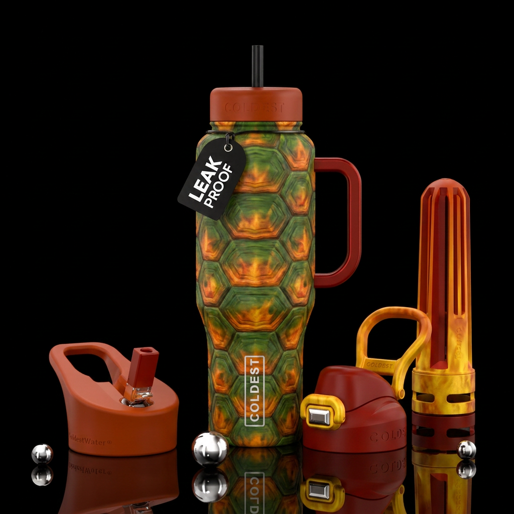 Bowser water bottle design