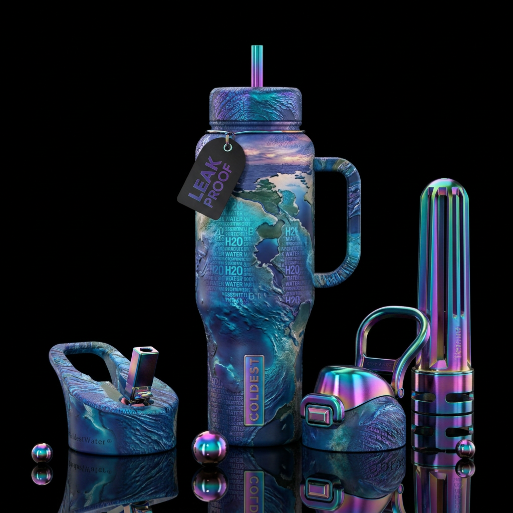Most popular thing in the world water bottle design