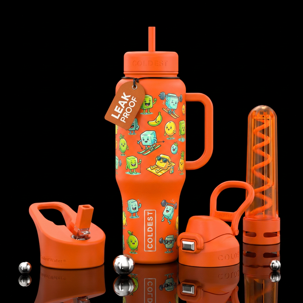 Funny water bottle design